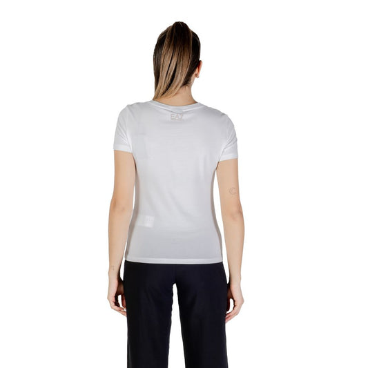 EA7 Emporio Armani White Cotton T-Shirt $187.00 EA7 Emporio Armani Luzworld