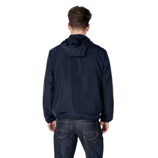 EA7 Emporio Armani Blue Polyester Jackets & Coat $297.00 EA7 Emporio Armani Luzworld