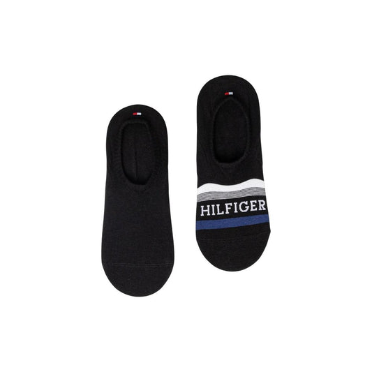 Tommy Hilfiger Black Cotton Sock $95.00 Tommy Hilfiger Luzworld
