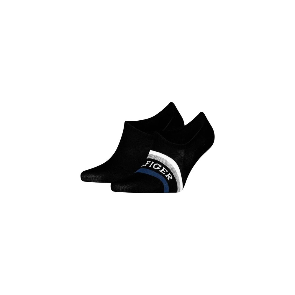 Tommy Hilfiger Black Cotton Sock $95.00 Tommy Hilfiger Luzworld