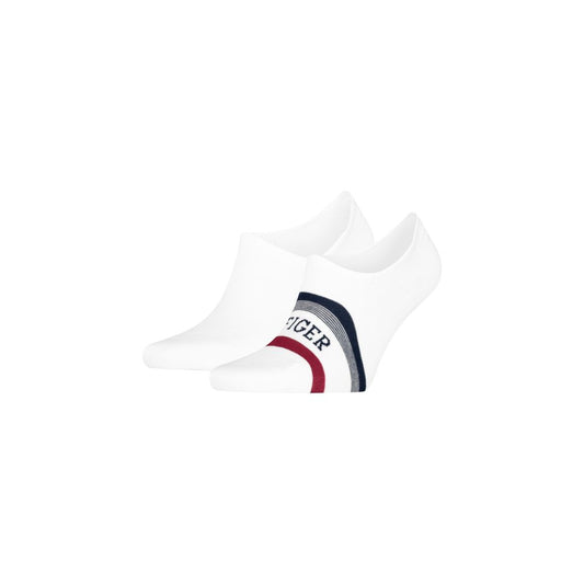 Tommy Hilfiger White Cotton Sock $95.00 Tommy Hilfiger Luzworld