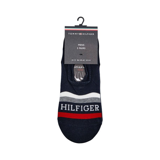 Tommy Hilfiger Blue Cotton Sock $95.00 Tommy Hilfiger Luzworld
