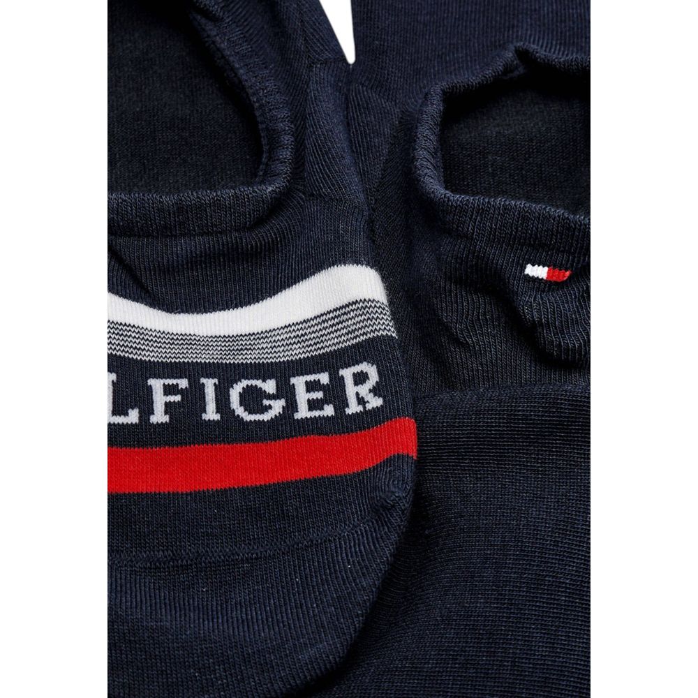 Tommy Hilfiger Blue Cotton Sock $95.00 Tommy Hilfiger Luzworld