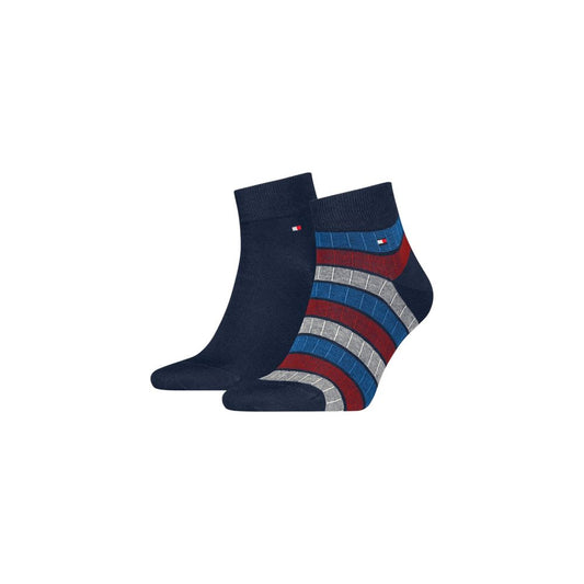 Tommy Hilfiger Blue Cotton Sock $95.00 Tommy Hilfiger Luzworld