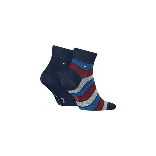 Tommy Hilfiger Blue Cotton Sock $95.00 Tommy Hilfiger Luzworld