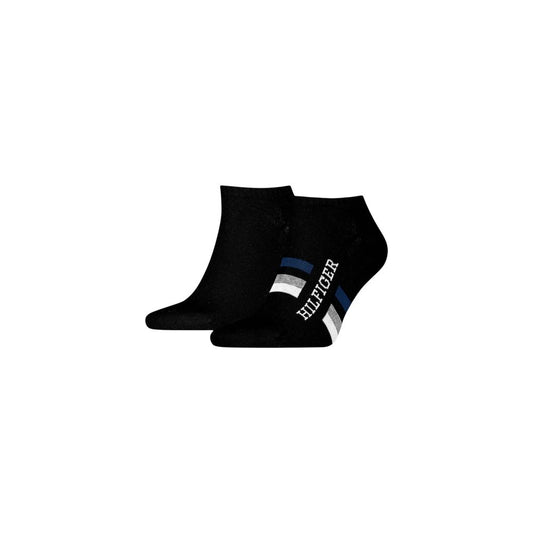 Tommy Hilfiger Black Cotton Sock $95.00 Tommy Hilfiger Luzworld