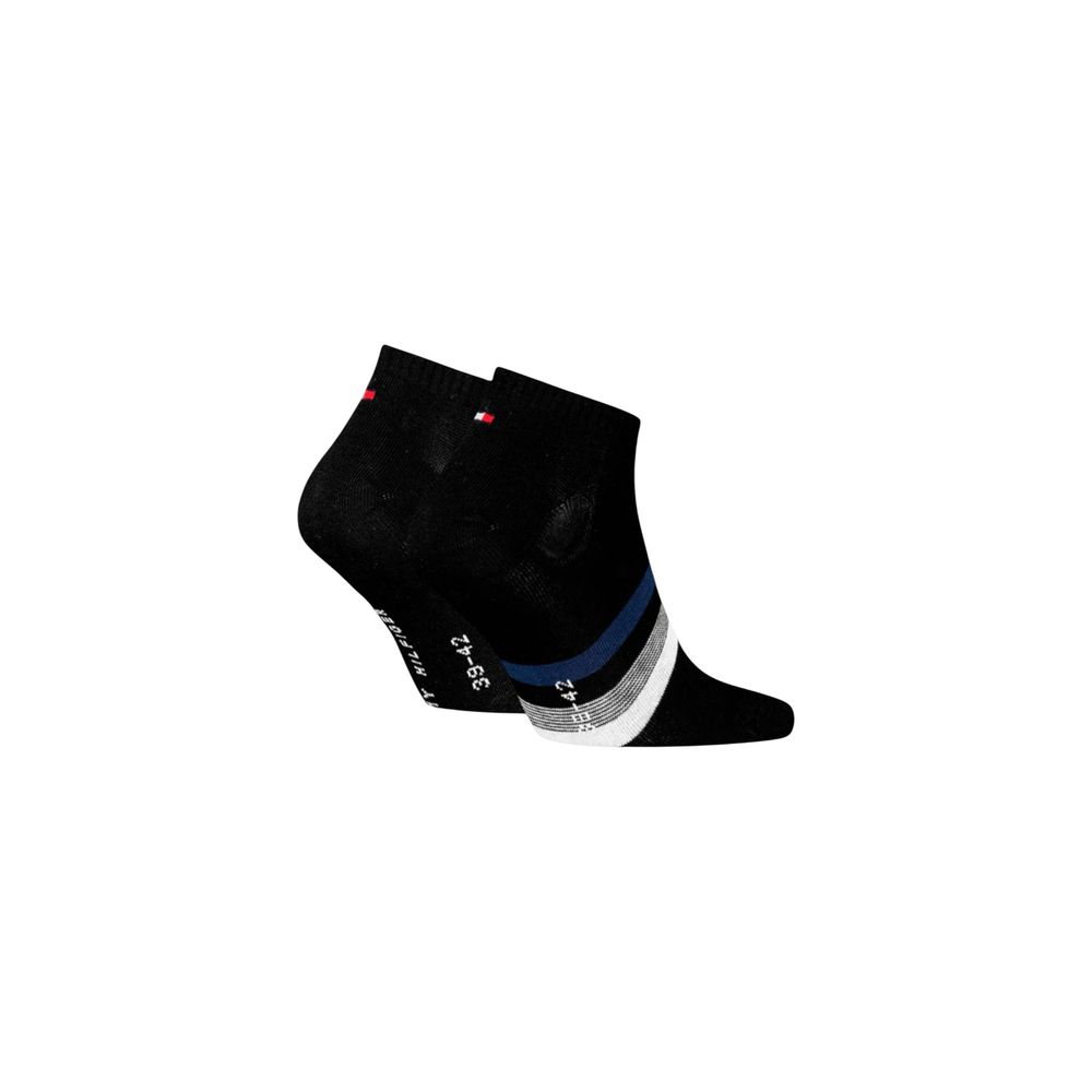 Tommy Hilfiger Black Cotton Sock $95.00 Tommy Hilfiger Luzworld