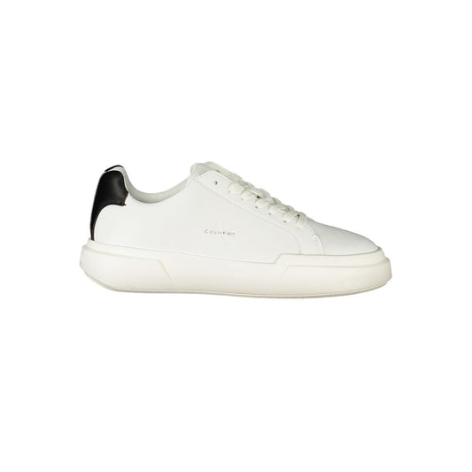 Calvin Klein White Leather Women Sneaker $295.00 Calvin Klein Luzworld