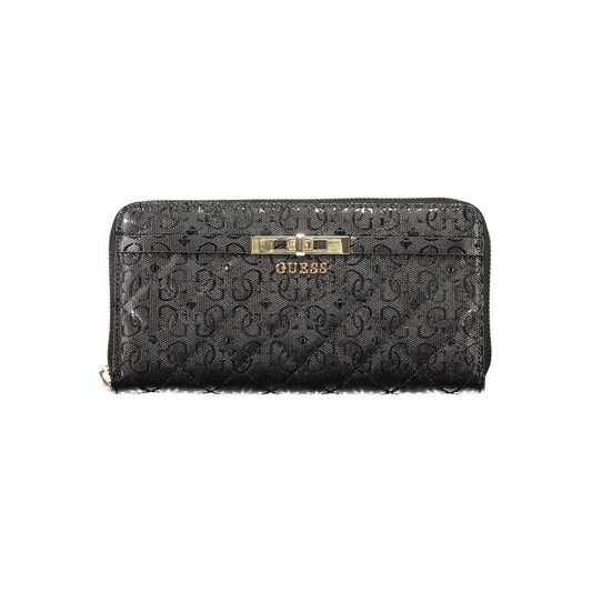 Guess Jeans Black Polyethylene Women Wallet $196.00 Guess Jeans Luzworld