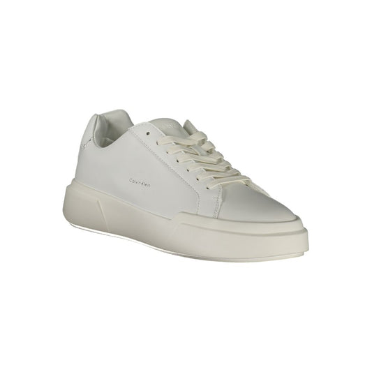 Calvin Klein White Leather Women Sneaker $295.00 Calvin Klein Luzworld