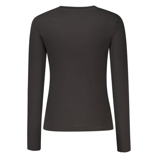 Guess Jeans Black Cotton Women T-Shirt $142.00 Guess Jeans Luzworld