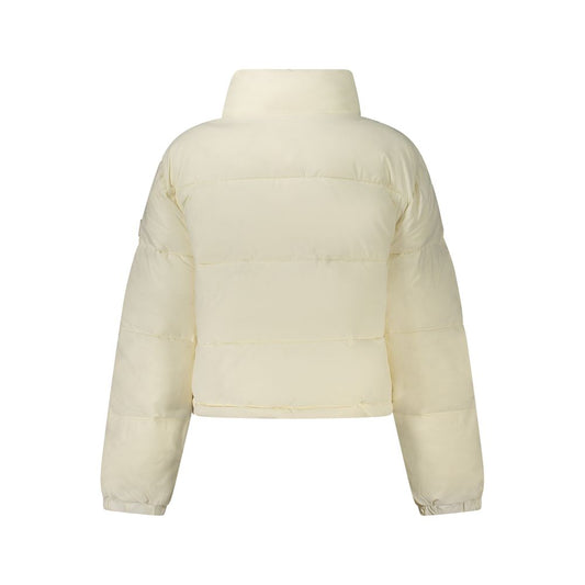 Guess Jeans White Polyester Women Jacket $331.00 Guess Jeans Luzworld