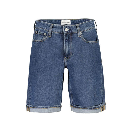 Calvin Klein Blue Cotton Short $203.00 Calvin Klein Luzworld