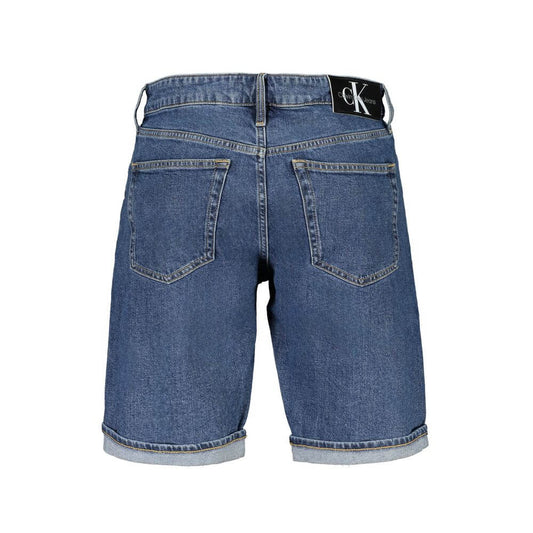 Calvin Klein Blue Cotton Short $203.00 Calvin Klein Luzworld