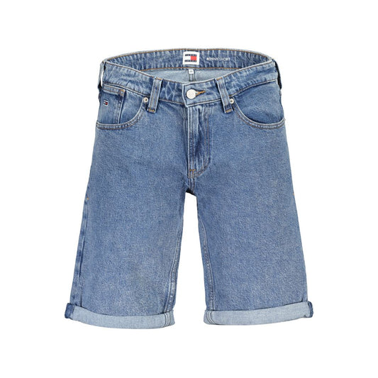 Tommy Hilfiger Blue Cotton Short $186.00 Tommy Hilfiger Luzworld