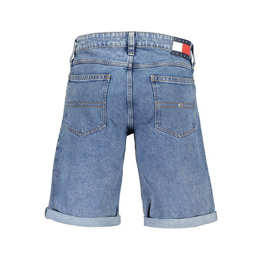 Tommy Hilfiger Blue Cotton Short $186.00 Tommy Hilfiger Luzworld