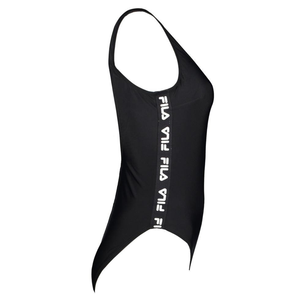 Fila Black Elastane Swimwear $178.00 Fila Luzworld