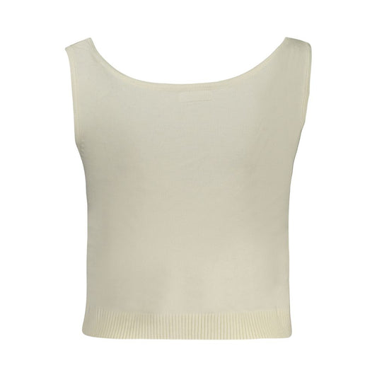 Guess Jeans White Polyester Shirt $189.00 Guess Jeans Luzworld