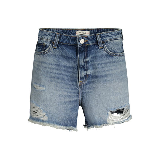 Guess Jeans Blue Cotton Short $222.00 Guess Jeans Luzworld