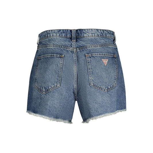 Guess Jeans Blue Cotton Short $222.00 Guess Jeans Luzworld