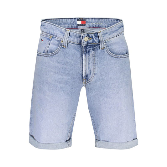 Tommy Hilfiger Blue Cotton Short $189.00 Tommy Hilfiger Luzworld
