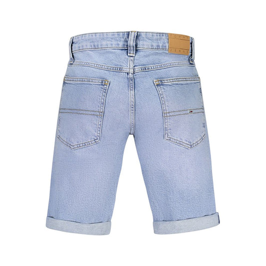 Tommy Hilfiger Blue Cotton Short $189.00 Tommy Hilfiger Luzworld