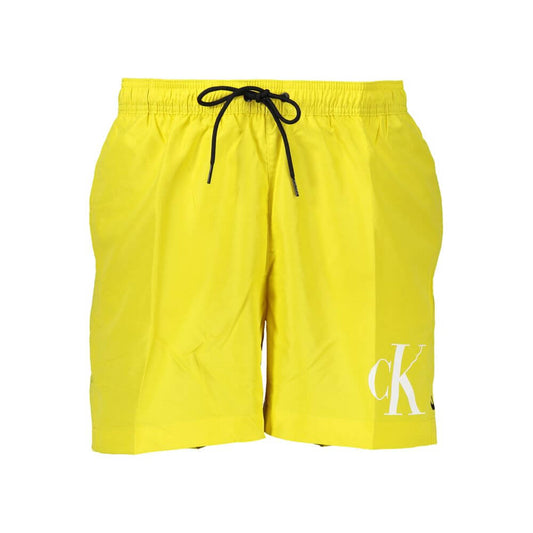 Calvin Klein Yellow Polyester Swimwear $173.00 Calvin Klein Luzworld