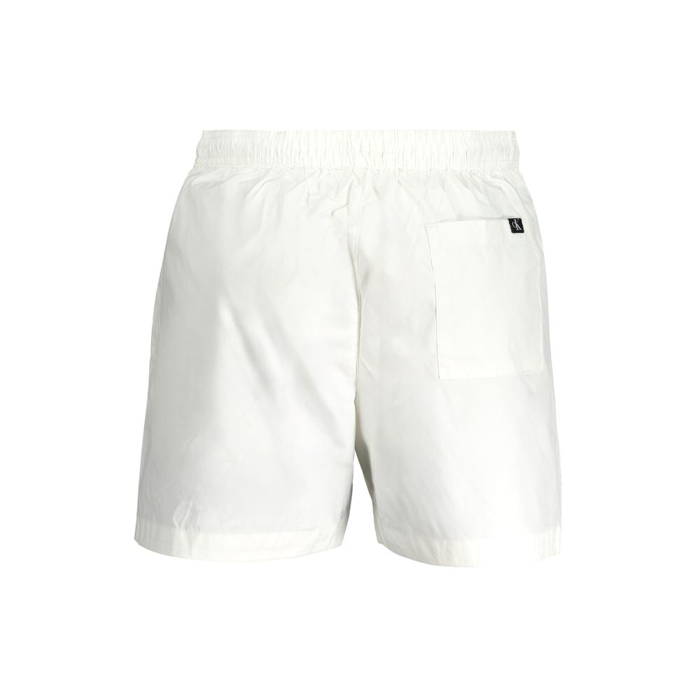 Calvin Klein White Polyester Swimwear $165.00 Calvin Klein Luzworld