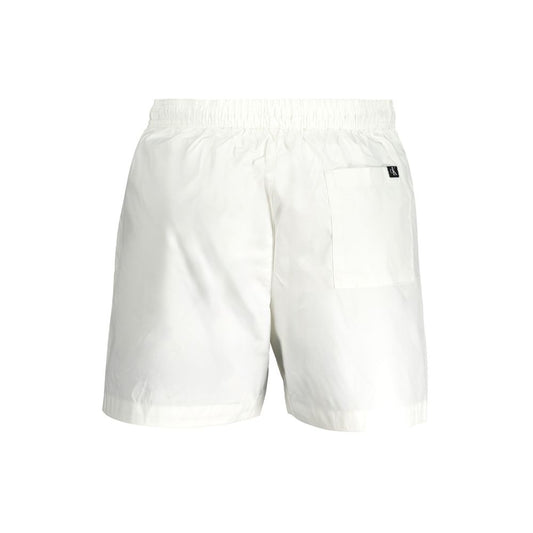 Calvin Klein White Polyester Swimwear $165.00 Calvin Klein Luzworld