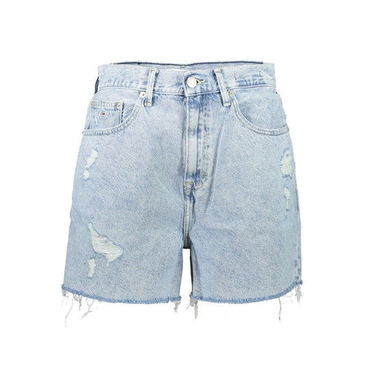 Tommy Hilfiger Blue Cotton Short $202.00 Tommy Hilfiger Luzworld