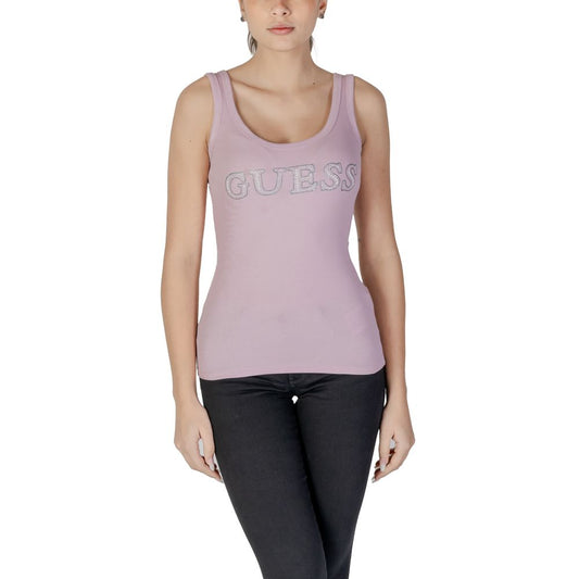 Guess Purple Cotton Tank Top $137.00 Guess Luzworld