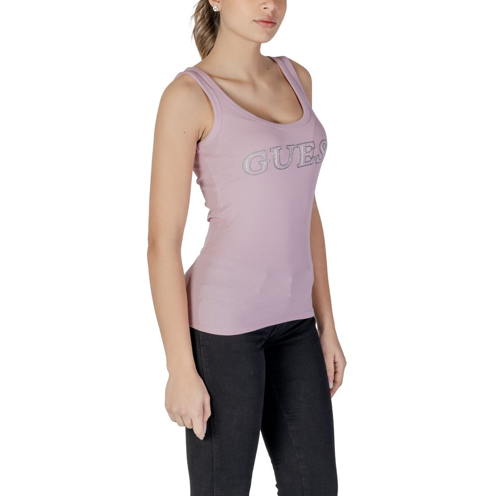 Guess Purple Cotton Tank Top $137.00 Guess Luzworld