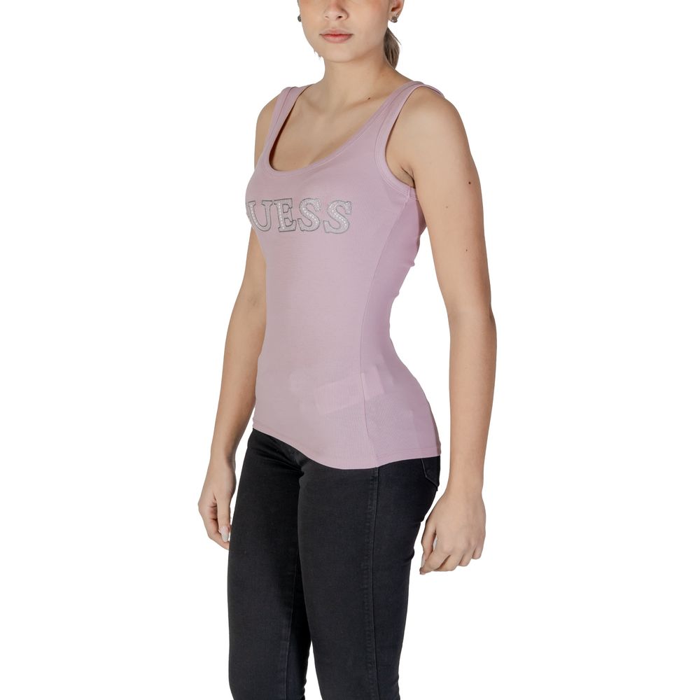 Guess Purple Cotton Tank Top $137.00 Guess Luzworld