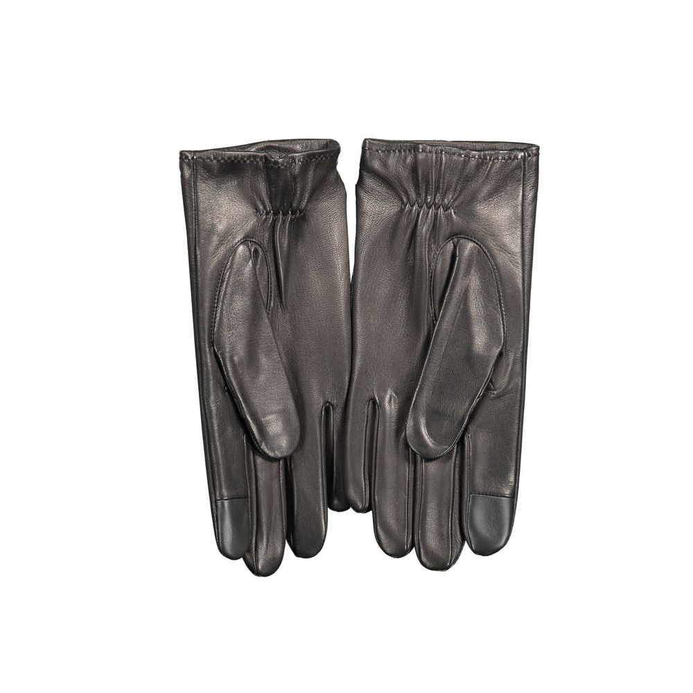 Tommy Hilfiger Black Leather Glove $194.00 Tommy Hilfiger Luzworld