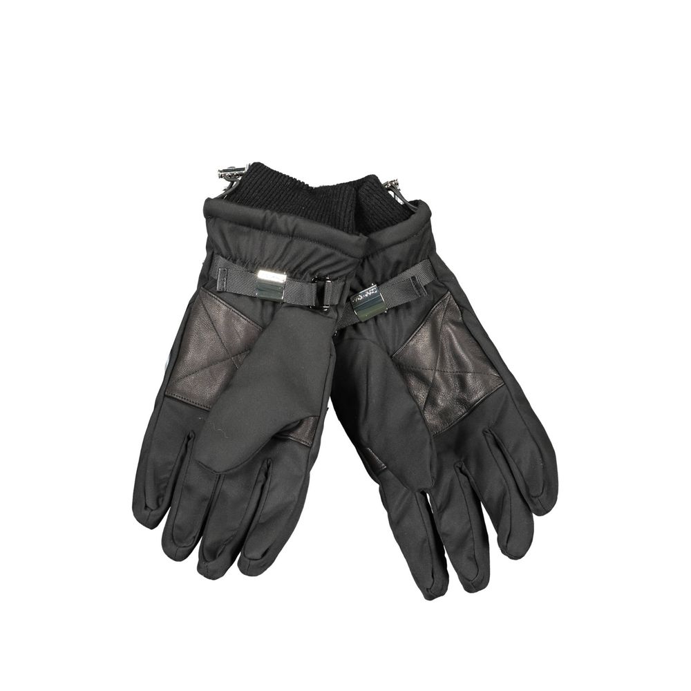 Calvin Klein Black Polyester Glove $184.00 Calvin Klein Luzworld