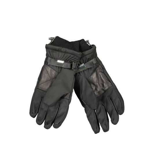 Calvin Klein Black Polyester Glove $184.00 Calvin Klein Luzworld