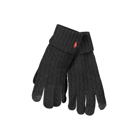 Ralph Lauren Black Nylon Glove $220.00 Ralph Lauren Luzworld