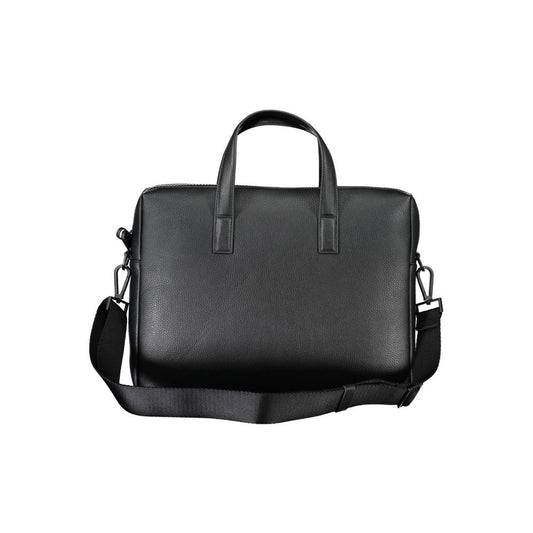 Calvin Klein Black Polyester Handbag $294.00 Calvin Klein Luzworld