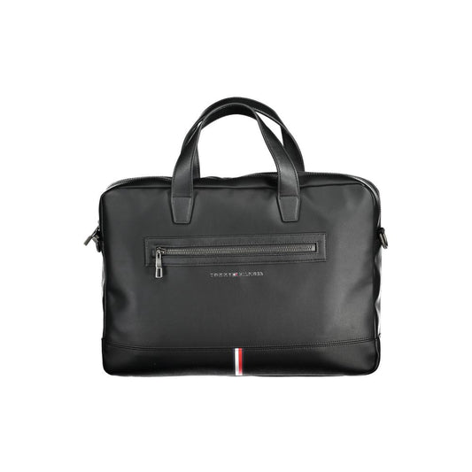 Tommy Hilfiger Black Polyethylene Handbag $542.00 Tommy Hilfiger Luzworld