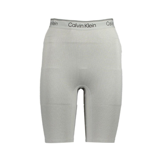 Calvin Klein Gray Polyester Pant $153.00 Calvin Klein Luzworld
