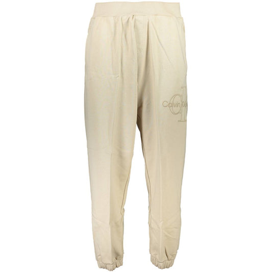 Calvin Klein Beige Cotton Pant $281.00 Calvin Klein Luzworld