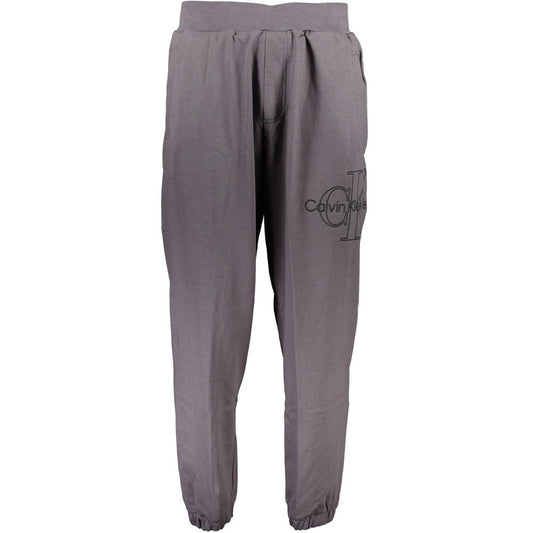 Calvin Klein Gray Cotton Pant $281.00 Calvin Klein Luzworld