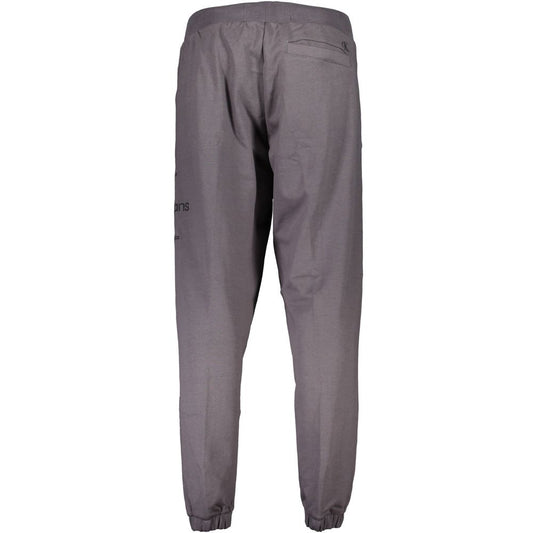 Calvin Klein Gray Cotton Pant $281.00 Calvin Klein Luzworld