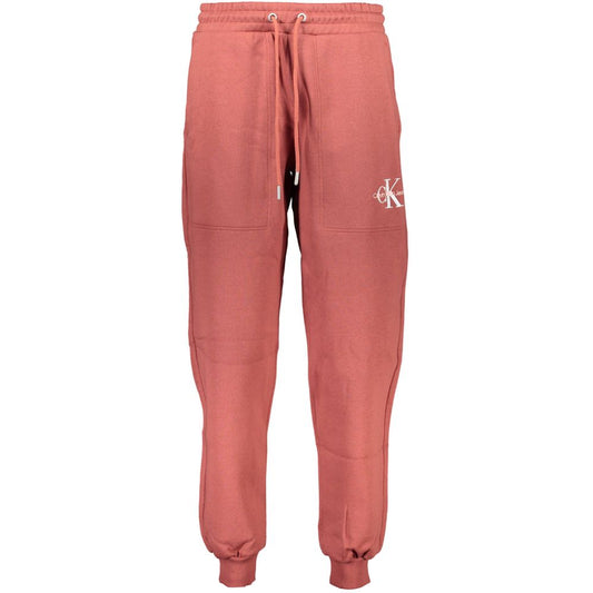 Calvin Klein Red Cotton Pant $218.00 Calvin Klein Luzworld