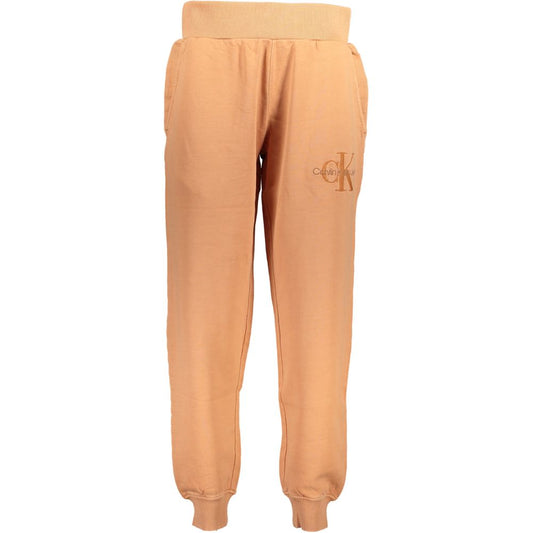 Calvin Klein Orange Cotton Pant $265.00 Calvin Klein Luzworld