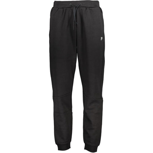 Fila Black Cotton Pant $220.00 Fila Luzworld