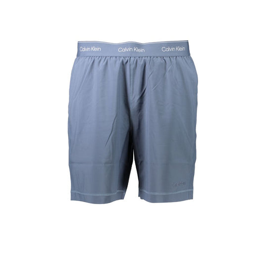 Calvin Klein Blue Polyester Pant $145.00 Calvin Klein Luzworld