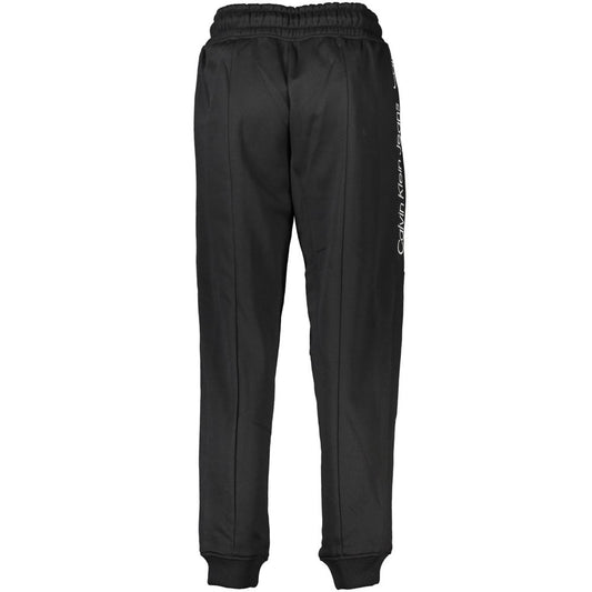 Calvin Klein Black Polyester Pant $234.00 Calvin Klein Luzworld