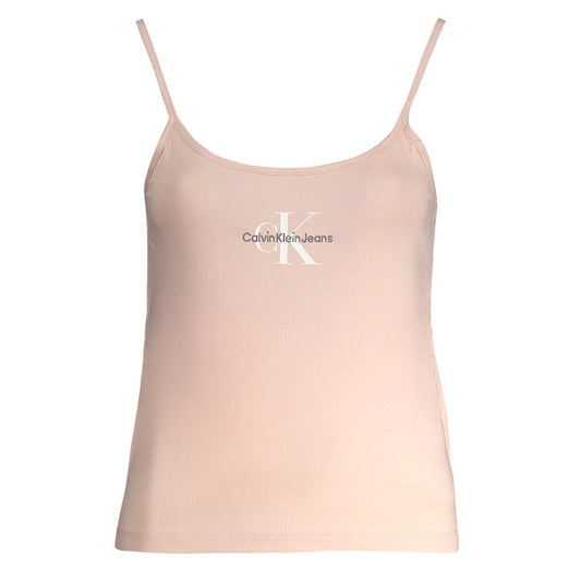Calvin Klein Pink Cotton Tank Top $122.00 Calvin Klein Luzworld