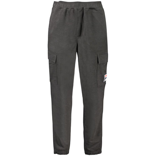 Fila Black Cotton Pant $204.00 Fila Luzworld